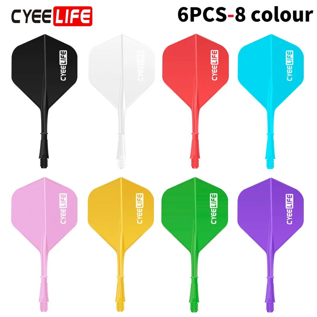 Cyelife-Juego de accesorios para dardos, accesorios para dardos profesionales, duraderos y No es fácil de romper, 6 uds.