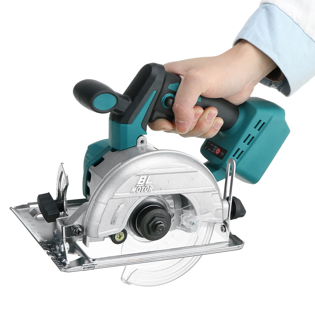 10800RPM 125mm Cordless Electric Circular Wood Cutter 0° to 45