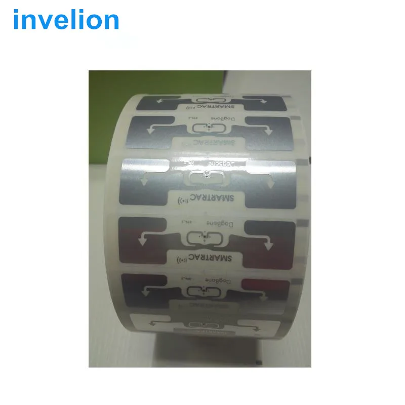 dogbone inlay 300 шт/партия impinj monza r6 метка для чипа стяжка, RFID влажная инкрустация Наклейка длинный диапазон для уличного бега сроки гонки решения - Цвет: dogbone inlay