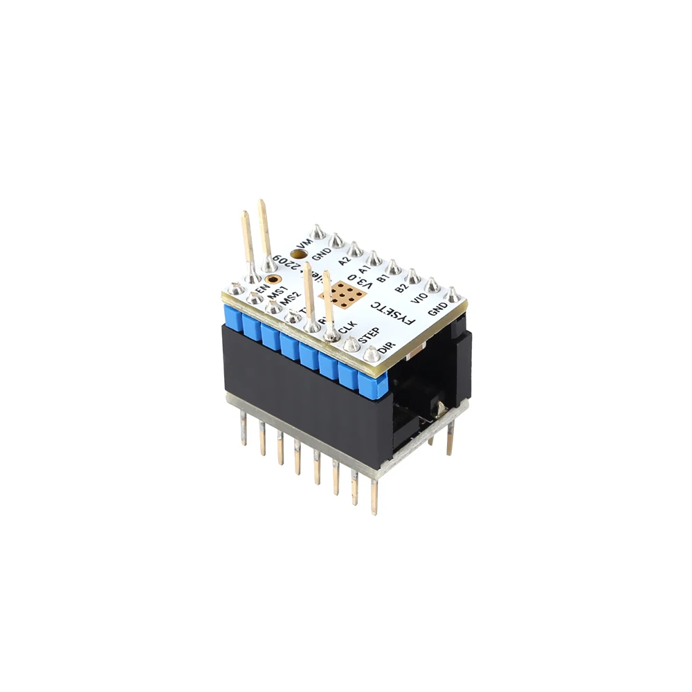 4 шт. TMC2209 v3.0 Stepsticks беззвучный драйвер шаговый мотор Драйвер+ 4 шт. бесшумный шаг Стик протектор Двигателя драйвер VS TMC2208
