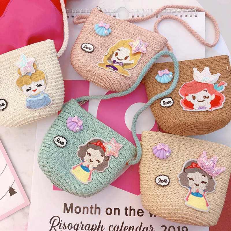 Детская сумка для девочек с милыми пайетками и мультяшными рисунками; дизайнерская сумка через плечо; детские сумки через плечо; сумки-мессенджеры; 6 цветов
