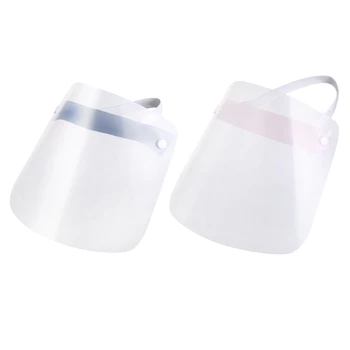 

10Pcs Disposable Isolation High-Definition Protective Face Shield Dust Dustproof Rainproof Eye Protection Face Shield Dust Smoke