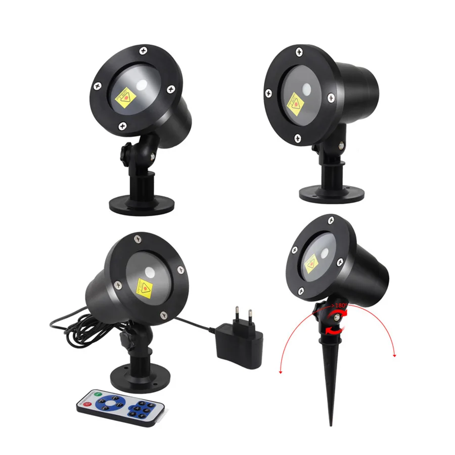 LED Landscape Stage Light Garden Star Projector Light Outdoor Waterproof R&G Firefly Spotlights For Yard Lawn Holiday Decoration led light star projector lamp projection lamp