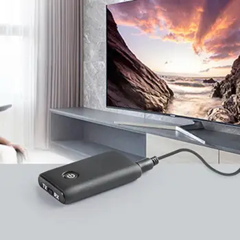 

2 in 1 Bluetooth 5.0 3.5mm Wireless Audio Receiver Transmitter Adapter for PC/TV Bluetooth Audio Adapter