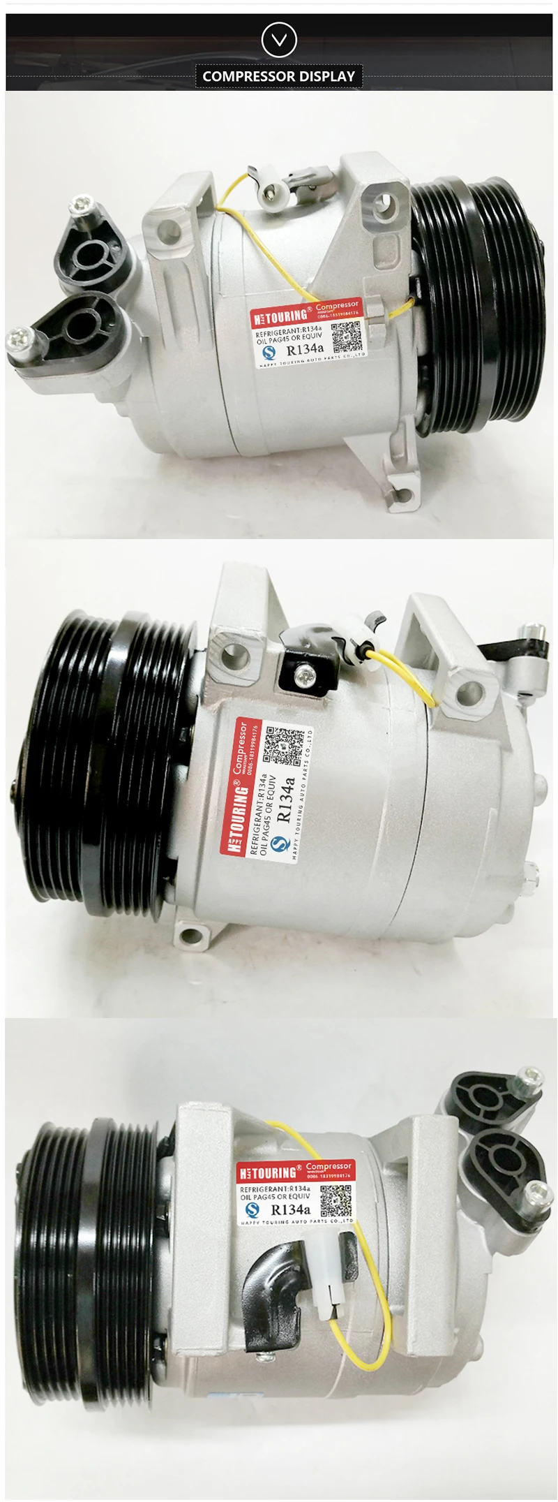 DKS15COMPRESSOR для VOLVO C30 C70 S40 V50 V70 8602925 8603656 30676311 30742214 30761390 30767273 30780330 31308257 36001118