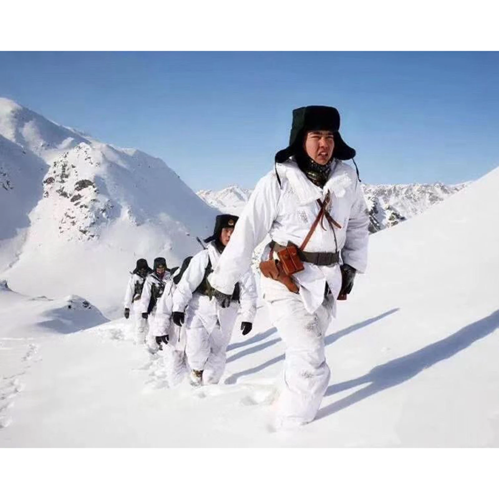 Trajes Ghillie de camuflaje blanco para la nieve, ropa de de Color biónico, traje de esquí, ropa de capa para el invierno al aire libre|Trajes Ghillie de caza| - AliExpress