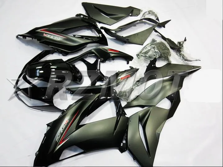 3 Подарки ABS Полный комплект обтекателя подходит для Kawasaki ZX6R 2013 Обтекатели ZX-6R ниндзя 636 глянцевый и матово-черный