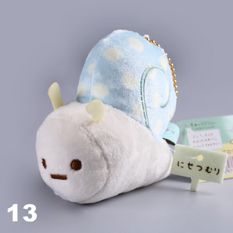 Sumikko Gurashi Keychain Ornament Peluche 8cm Stress Relieve Doll Kids Girl Cute Birthday Gift Plush Suffed Toys Kawaii Animal (21)