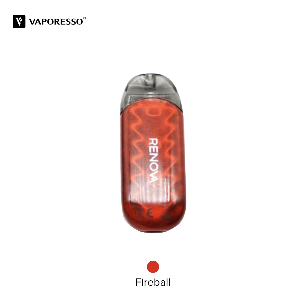 Fireball Оригинальная электронная сигарета Vaporesso Renova Zero с 2 мл картриджами 650 мАч батарейный мод VS Vaporesso Nexus Starter электронная сигарета - Цвет: Fireball