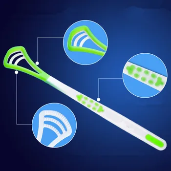

Tongue Brush Tongue Cleaner Scraper Cleaning Tongue Scraper For Oral Care Oral Hygiene Keep Fresh Breath
