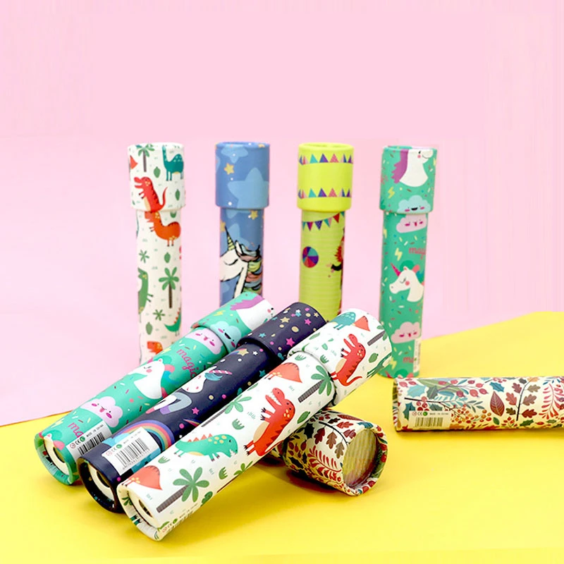 

Rotation Kaleidoscope Magic Classic Changeful Adjustable Fancy Colored World Parent-child Interactive Educational Puzzle Toy