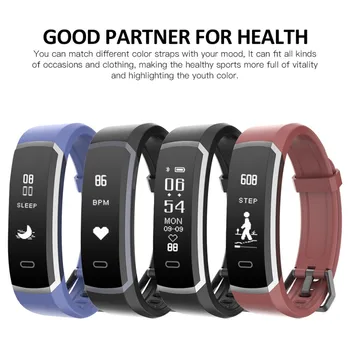 

Fitness Tracker Dynamic Real-time Heart Rate Monitor Smart Band Calories Sleep Tracker Smart Bracelet Sport for Watch Men Women