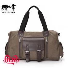 Корейская Холщовая Сумка на одно плечо, мужская дорожная сумка для путешествий, Большая объемная ручная сумка для девочек