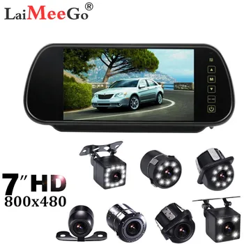 

7 Inch TFT LCD Touch Screen Bluetooth Car Camera MP5 Player FM Transmitter Rear View Monitor