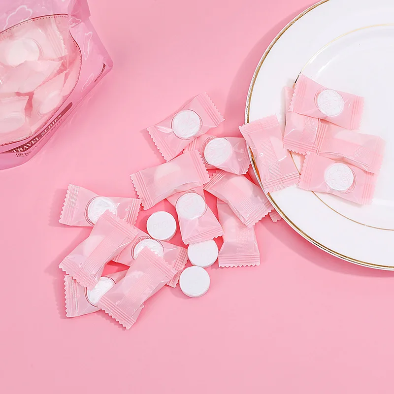 

Candy-type Compressed Travel Towel for One-time Fashion Safety and Environmental Protection Non-woven Tow