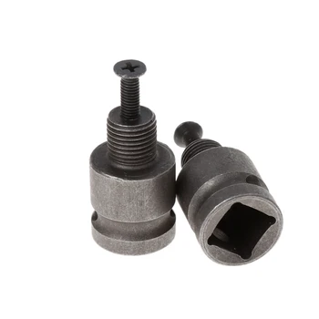 

1/2'' Drill Chuck Adaptor For Impact Wrench Conversion 1/2-20UNF with 1 Pc Screw