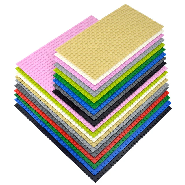 32x32 32x16 Dots Classic Base Plates Blocks Small Size DIY Bricks Baseplates ABS Plastic Assembly Plate Blocks For Children Kids 3