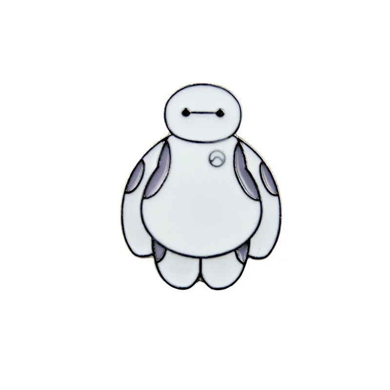 

Robot Baymax Brooch and Enamel Pin Big Hero Pin Badge for Women Men Lapel Pin Backpack Bags Hat Badge