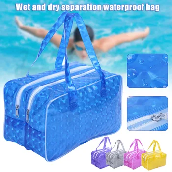 

Waterproof Swimming Bags Wet Dry Separation Beach Sports Travel Bag Swimsuit Toiletry Organizer SP99