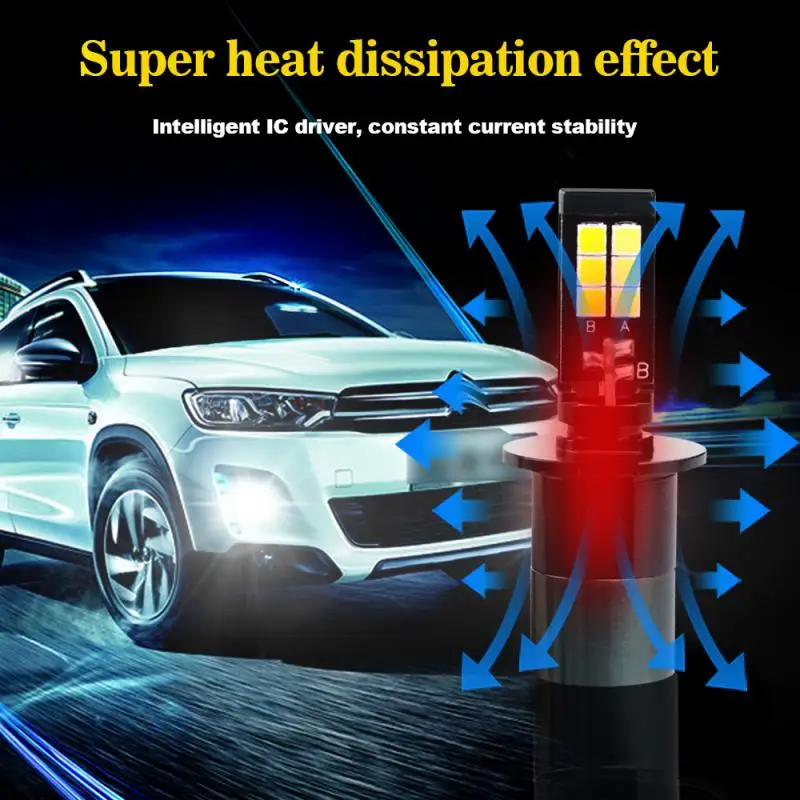 H1/H2/H3 Автомобильные фары светодиодный лампы автомобиля свет для грузовиков