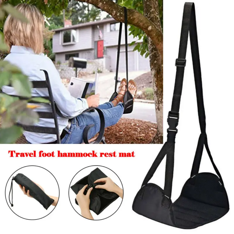 

Universal Travel Pillow Travel Foot Rest Footrest Hammock Carry Flight Leg Hanging Pillow Pad