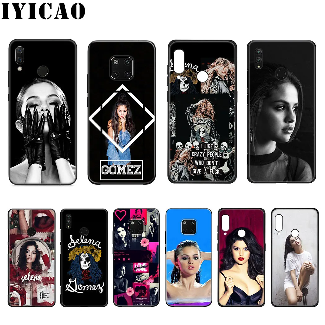 IYICAO Sexy Selena Gomez Singer Soft Silicone Case for Huawei Mate 20 10 Lite Pro Nova 5i 4 3i 3 2i 2 |
