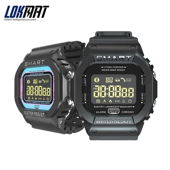 

LOKMAT MK22 Smart Watch Men Sport Fitness Pedometer Water Resistance Call Reminder Clock SmartWatch For iOS Android