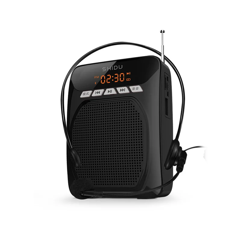 

Megaphone Portable Bluetooth Voice Amplifier Wired Microphone Big Power Music USB Teachers Tour megaphone