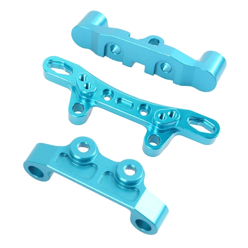 Metal Shock Tower Damper Plate Upper Lower Arm Mount for Tamiya TT02 TT