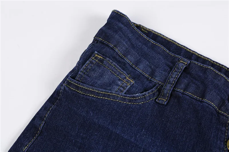 Женские дизайнерские расклешенные синие джинсы облегающие джинсы с завышенной талией модные женские брюки