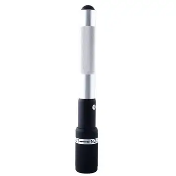 

32CM Metal Shaft Silver Balck Telescopic Cue Extension Extender Billiard Cue