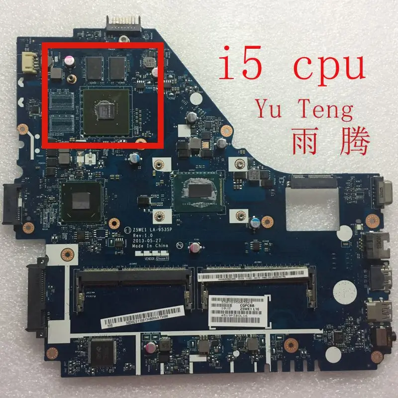 Материнская плата для ноутбуков Acer Aspire материнская SR0XL E1 570 % протестирована на