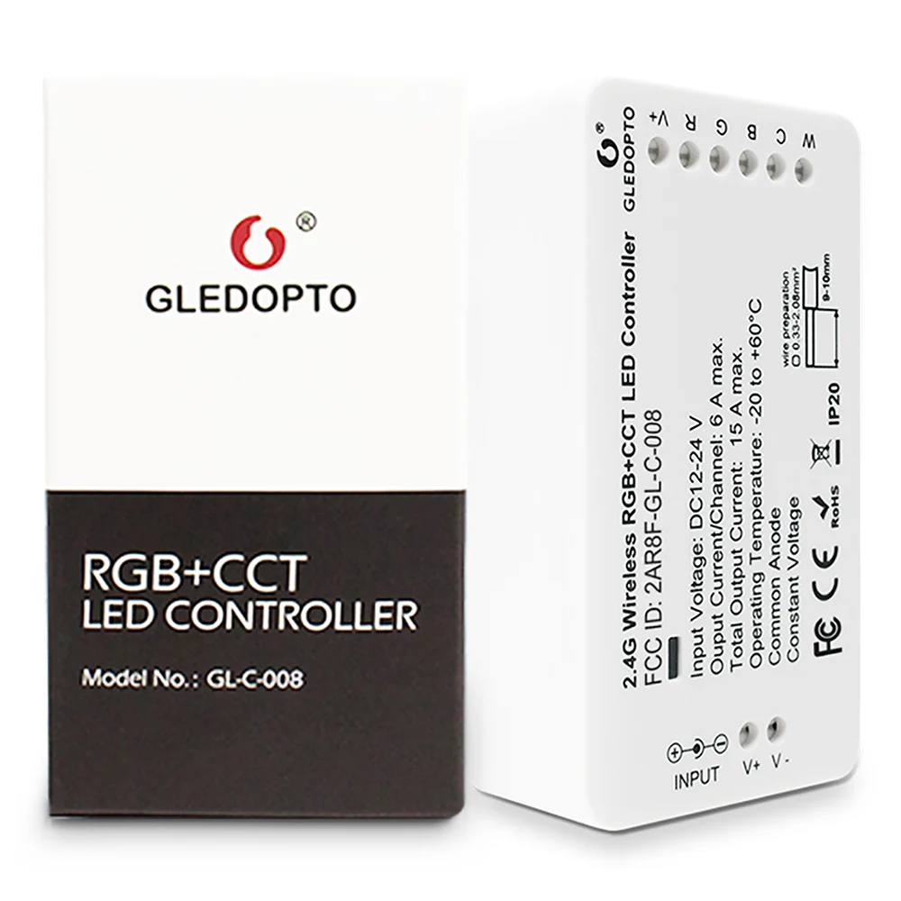 G светодиодный opto Zigbee RGBCCT RGBW светодиодный контроллер управления Smart 12V 24V DC Голосовое управление Echo Plus Smartthings Zigbee 3,0 контроллер-концентратор