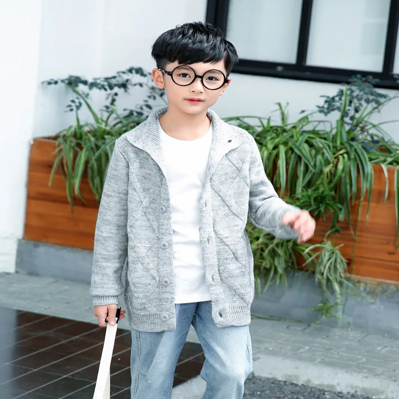 Vidmid детский для маленьких мальчиков кардиган осеннее пальто свитера для мальчиков повседневная одежда из хлопка для маленьких мальчиков, куртка, свитер детская одежда 7088 01