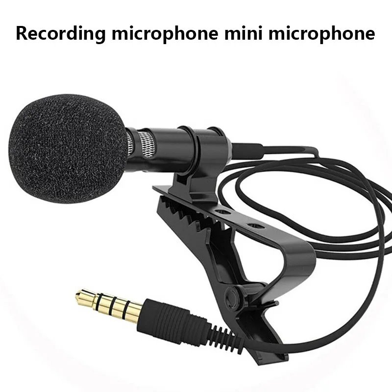 Новинка популярный профессиональный петличный нагрудный кардиоидный конденсаторный микрофон для беспроводного передатчика 3,5 мм