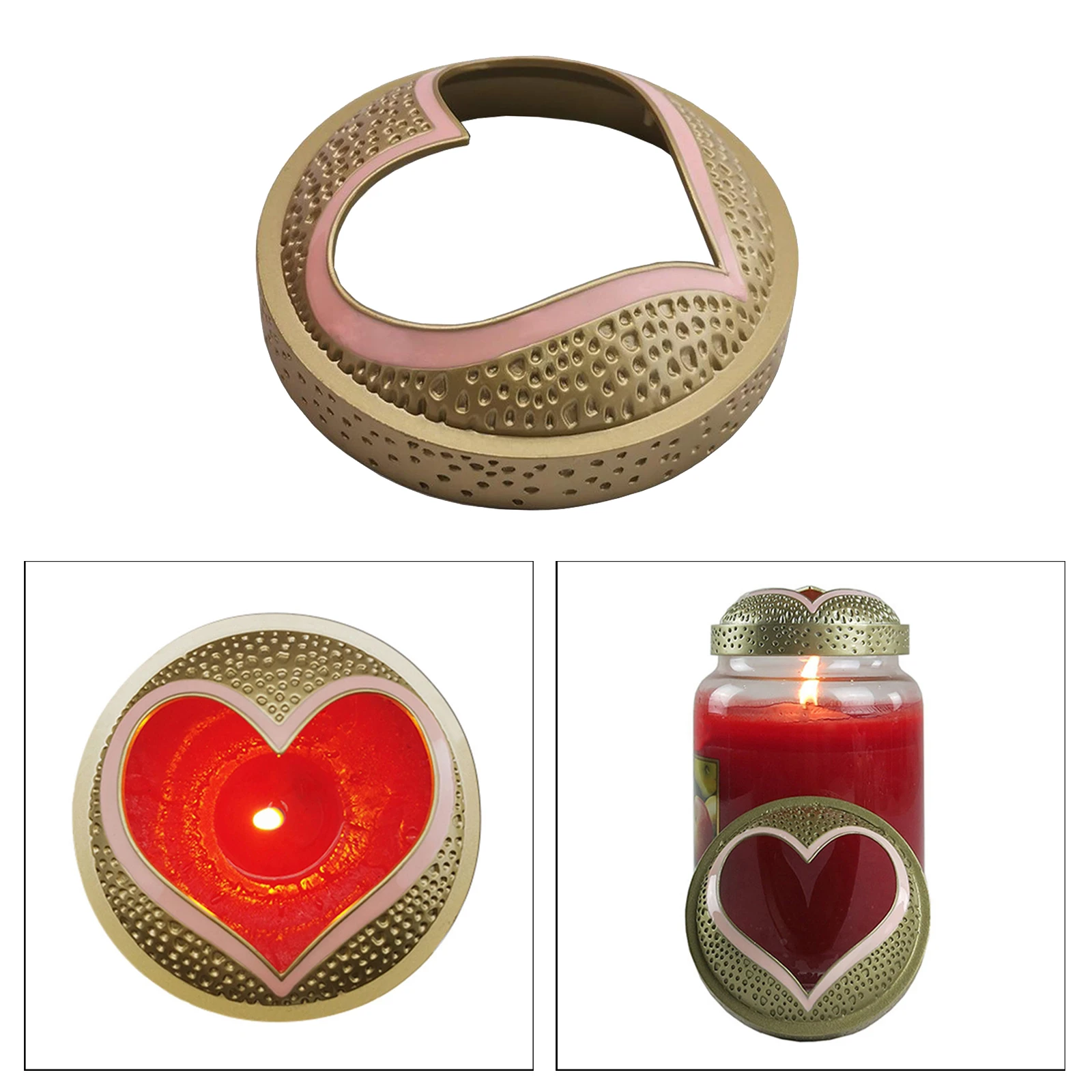 Candles Topper Candle Sleeves Burn Evenly Accessories Home Decor Style 4