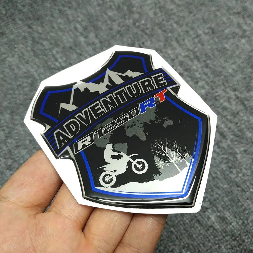 

For BMW R1250RT R 1250 RT Luggage Protector Tank Pad Sticker Trunk Aluminum Cases Emblem Logo Decal Fairing Protection 2019