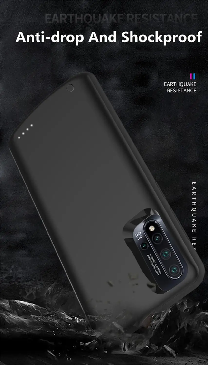 6500 мач внешний аккумулятор чехол для huawei Nova 5 Pro чехол для внешнего аккумулятора для huawei Nova 5