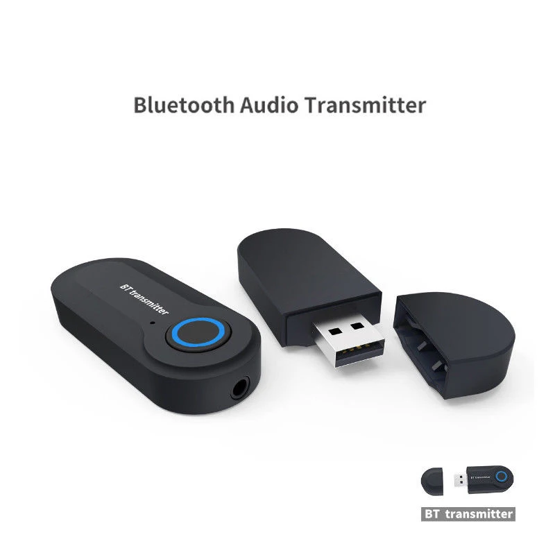 Usb-передатчик 3,5 мм 2 в 1 Универсальный Bluetooth аудио адаптер прочный практичный, Высококачественный