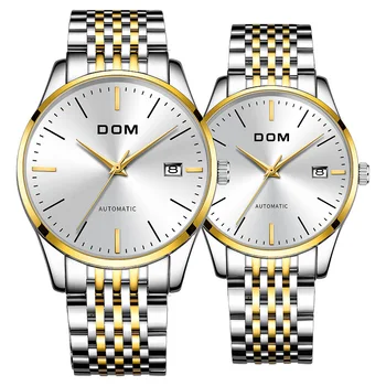

DOM high-quality mechanical couple watch is light and luxurious, anti-interference and strong performance. M-79T
