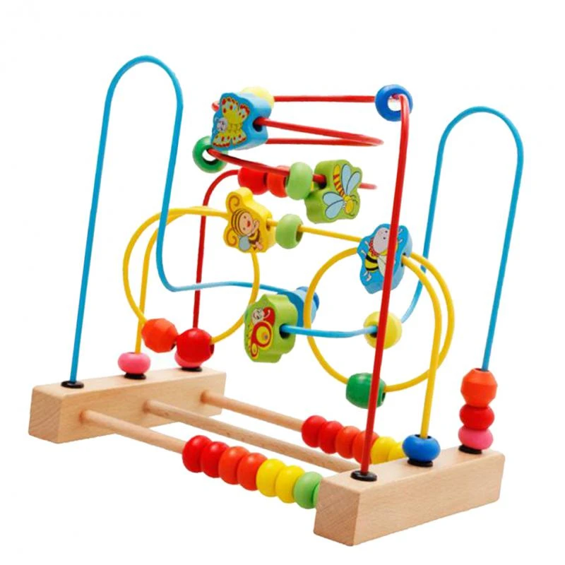 toy with beads and wire