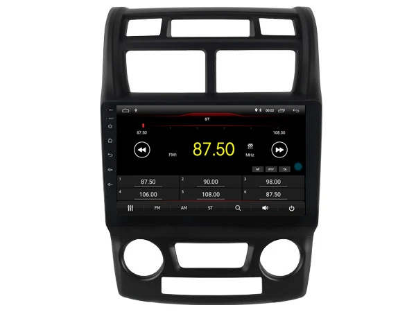 Автомобильный Android 9,0 плеер для KIA Sportage на 2004 2010 магнитофон 4G Lte sim карта радио с Bluetooth и GPS головное устройство 2.5D ips экран