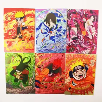 

54pcs/set Naruto Uchiha Sasuke Uchiha ObitoJiren Splicing card Game Action Toy Figures Commemorative Edition Collection Cards