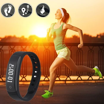 

2020 New Fashion H8 Universal 0.86 Inch OLED Screen Display Smart Bracelet 4.0 Waterproof Sleep Monitoring Smart Bracelet
