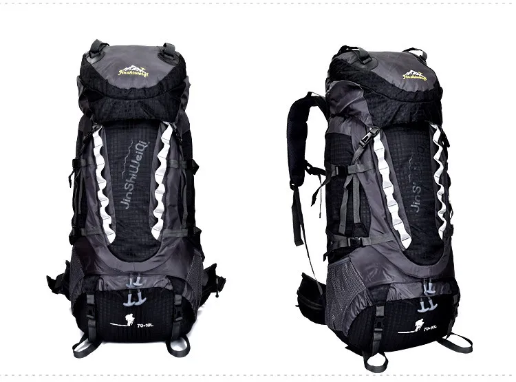 Стиль 80 литров подшипник системы держатель открытый альпинизм сумка для мужчин и женщин рюкзак большой емкости