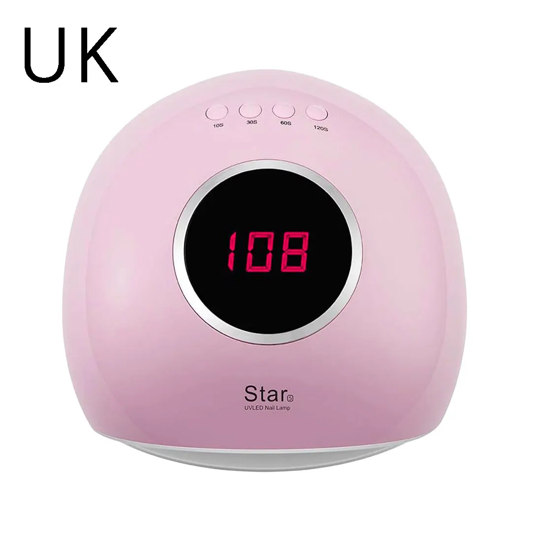 72W UK Pink 36/72 Вт Сушилка для ногтей Светодиодная УФ-лампа для ногтей для маникюра USB Ламповые ленты для инструмент для росписи ногтей для быстрой сушки всех видов Гель-лак Гибридный Лаки - Цвет: 72W UK Pink