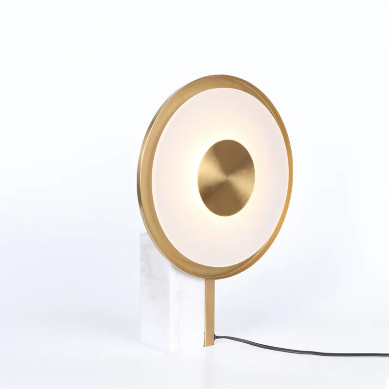 modern led glass ball table lamp candeeiro de mesa desk light clamp