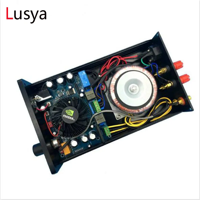 

TDA8954TH Class D Digital HiFi Finished Amplifier 200W+200W Dual Channel 2.0 High Power With Power Supply And Chassis