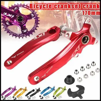 

104 Bcd Bicycle Crank Set Cnc Untralight Crank Arm Mtb / Road Crank with Bb Crank for Bike Accessories Part Strong Compatibility