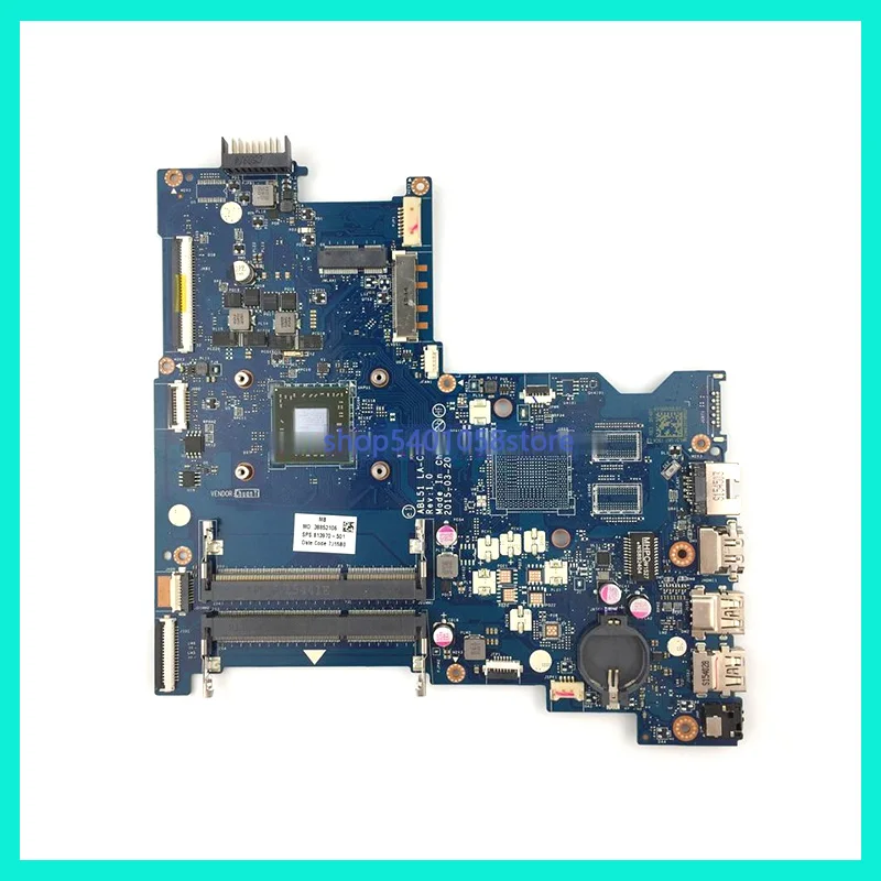 

Genuine 813970-501 813970-001 813970-601 UMA A8-7410 CPU ABL51 LA-C781P Motherboard for HP 15-AF Series 15Z-AF000 NoteBook PC